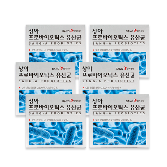상아 프로바이오틱스 유산균 X 6통(6개월분)