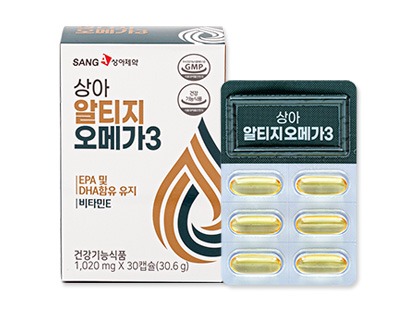 상아 알티지 오메가3 (비타민E 함유) 1020mg x 30캡슐